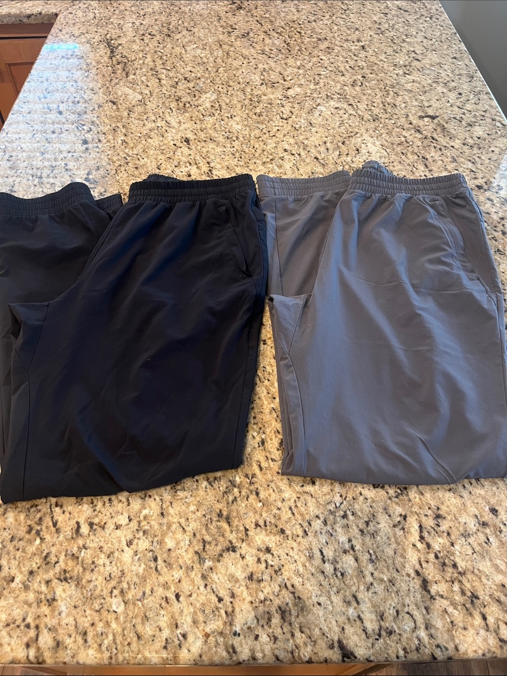 All in motion Big Boys Athletic Pull-On Pants in Black and Gray